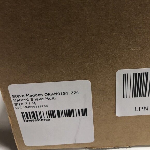 Steve Madden Women’s Orane Sneakers Snake Print, Size 7 M - Picture 7 of 7